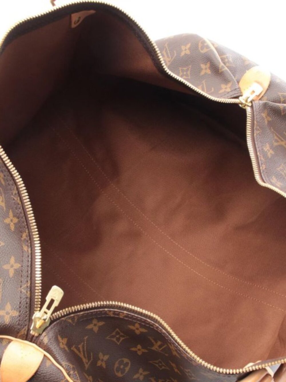 Louis Vuitton Boston Bag Keepall 55 Canvas Leather - Picture 3 of 10